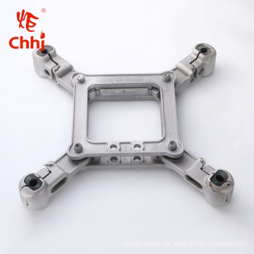 Aluminium Alloy Square Frame Type Spacer Dampers for overhead line equipment